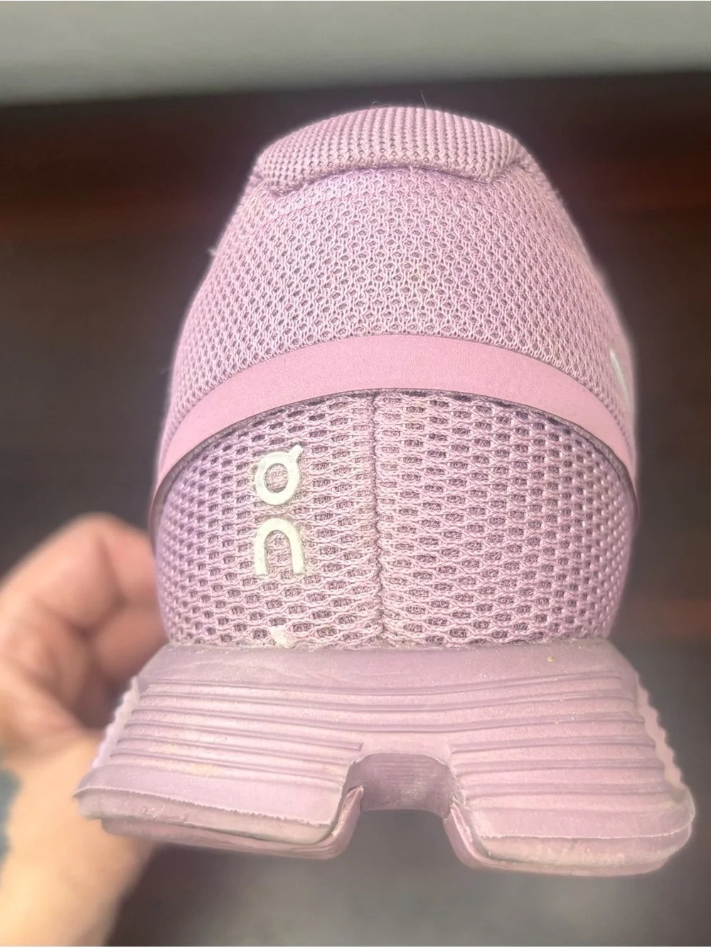 On Cloud 6 Waterproof Shoes Mauve/Purple Women’s Size 7 - Picture 15 of 16